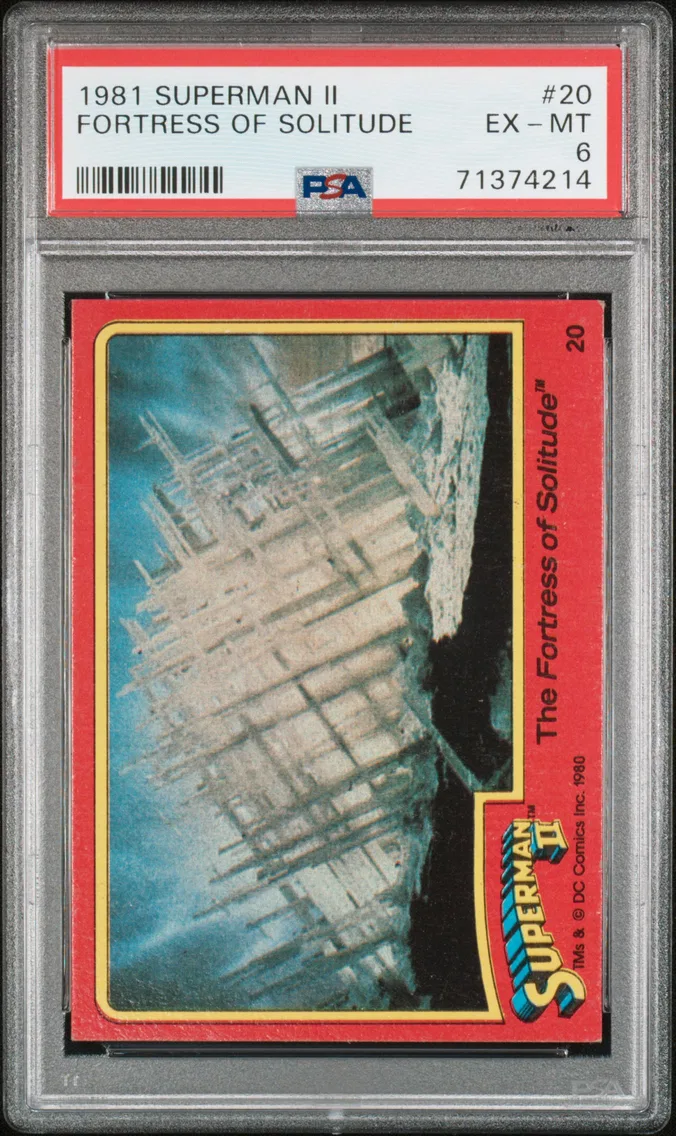 1981 #20 The Fortress of Solitude PSA 6 Superman II