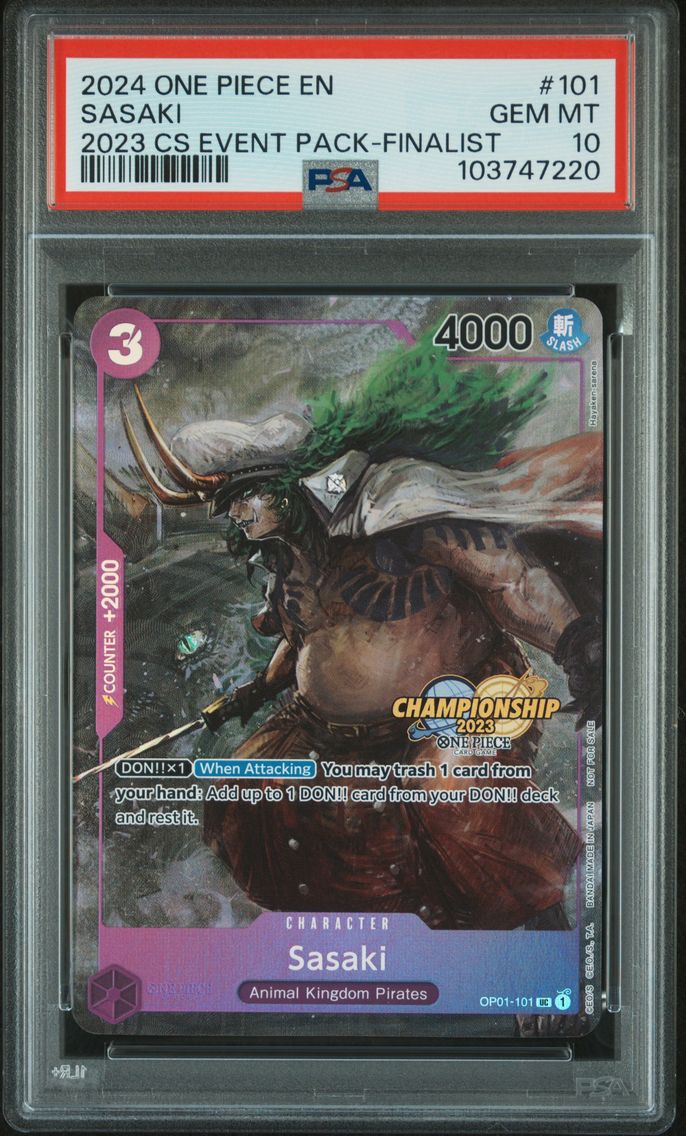 2024 #101 Sasaki PSA 10 One Piec