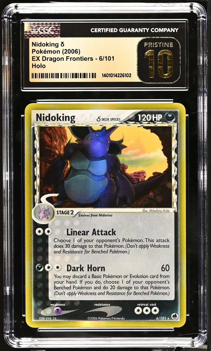 2006 #6 Nidoking δ CGC 10 Prist