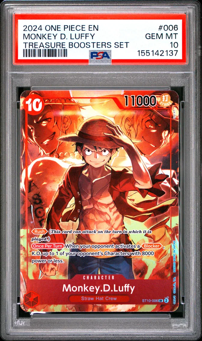 2024 #006 Monkey D. Luffy PSA 10 One Piece Promos