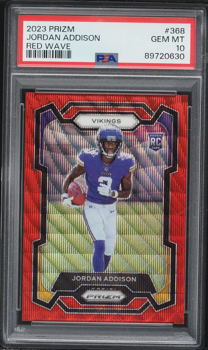 2023 #368 Jordan Addison PSA 10